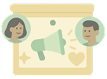 Employee engagement software icon